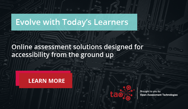 Learn more about designing online assessments for accessibility