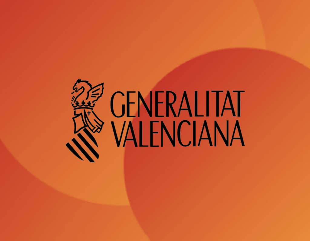 Logo der Generalitat Valenciana in Schwarz