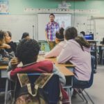 teacher in classroom